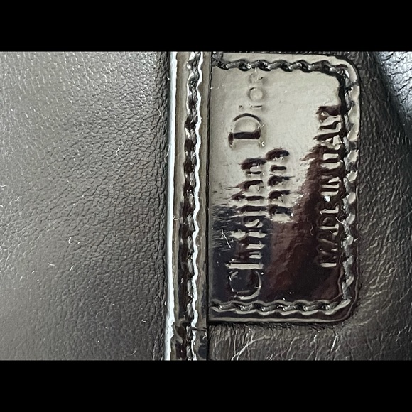 Dior Patent Cannage Rendezvous Chain Wallet - Picture 7 of 8